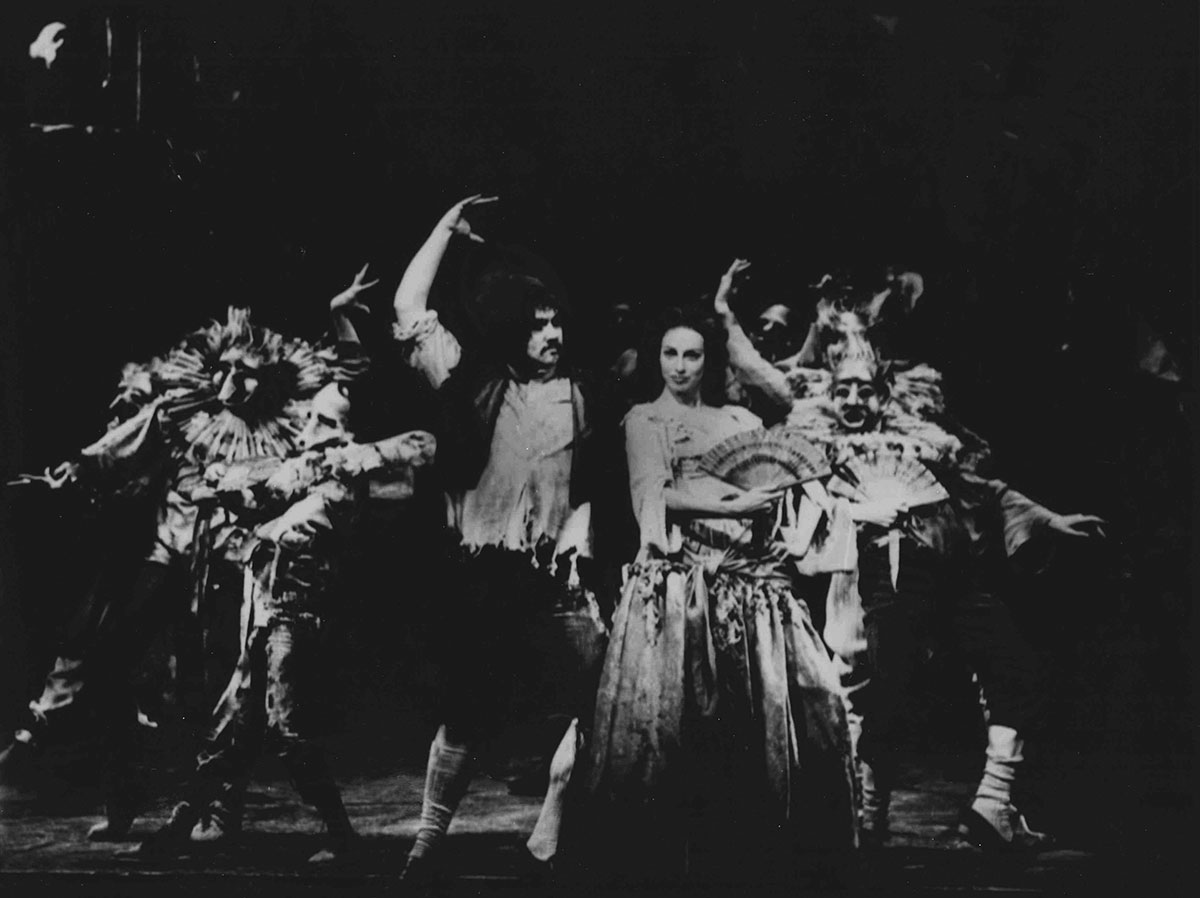 Dulcinea in Don Quichotte at the Amsterdam Opera